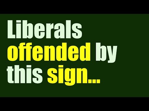 These store front signs will infuriate you! (If you&#039;re a liberal)