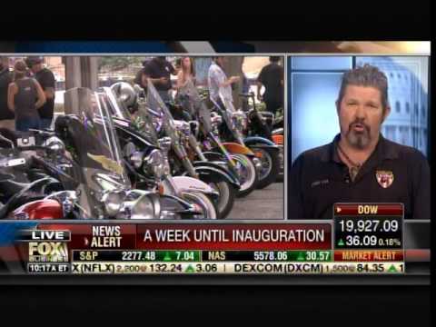 BIKERS FOR TRUMP Vow to Defend Trump Inauguration - Form Wall of Protection