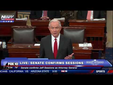 FULL: Jeff Sessions Speech After Senate Confirmation For US Attorney General