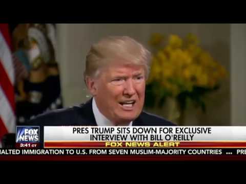 FULL President Trump Interview - Bill O&#039;Reilly Super Bowl Interview