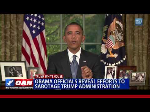 Obama Officials Reveal Efforts to Sabotage Trump Administration