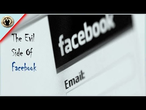 Anonymous: The Evil Side Of Facebook And What They Are Causing