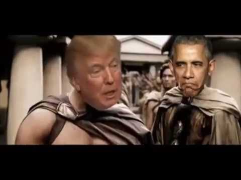 Trump VS Obama The battle of Troy becomes the battle of America