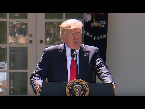 President Trump Statement on Paris climate Accord. June 1, 2017. Paris Accord