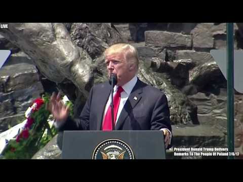 WOW President Donald Trump&#039;s INCREDIBLE Speech To The People Of POLAND 7/6/2017 AMAZING TRUMP SPEECH