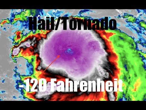 NEW - Satellite shows Hurricane NATE reaching STUPEFYING heights | -120 Fahrenheit!