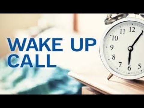 The Mother Of All Wake Up Calls