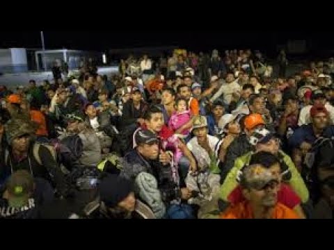 Migrant Caravan Turns Violent Trying To Illegally Cross US Border (Full Compilation)