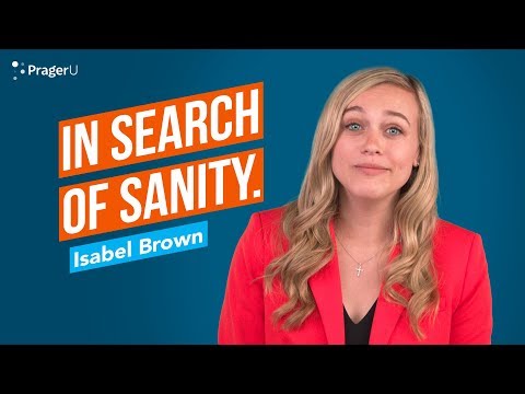 In Search of Sanity