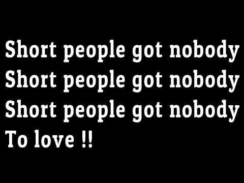 Randy Newman - Short People lyrics