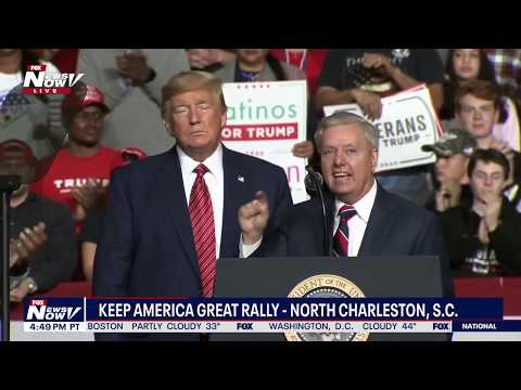 &quot;NEVER ENDING BULLSH*T&quot; - Lindsey Graham THANKS TRUMP for all he deals with