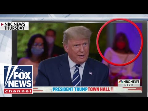 &#039;Nodding woman&#039; who went viral at Trump&#039;s town hall joins &#039;Hannity&#039; exclusively