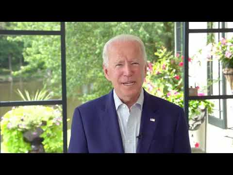 Joe Biden speaks at Million Muslim Votes Summit