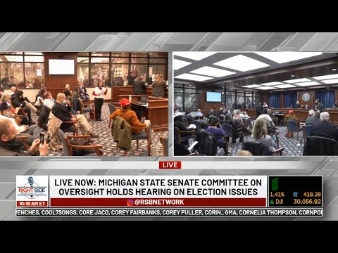 ߔ LIVE: Michigan State Senate Committee on Oversight Holds Hearing on Election Issues 12/1/20