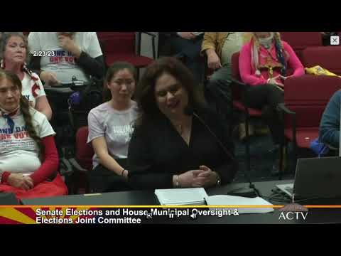 EXPLOSIVE testimony today at the Sen. Elections and House O/sight hearings by Jacqueline Breger RE AZ Katie Hobbs and husband laundering Mexican drug cartel money