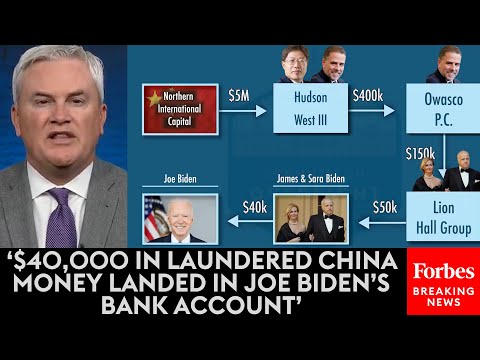 BREAKING NEWS: Comer Claims To Have New Evidence Biden Personally Received &#039;Laundered China Money&#039;